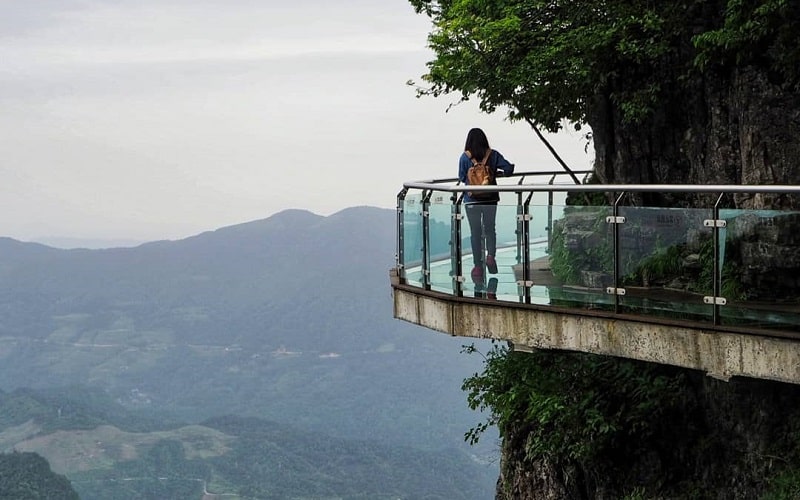 Tianmen Mountains and the Glass Plank Walk